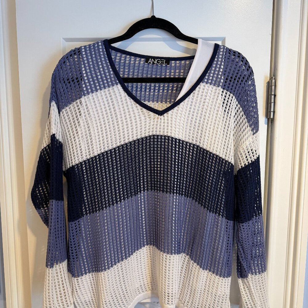 Angel Knitwear - mesh knit - with bonus tanktop!